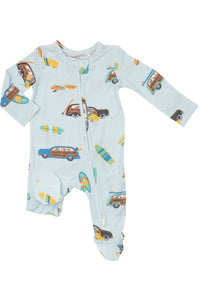 LS WOODY SURF SHARKS FOOTIE