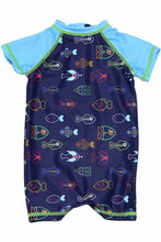 Load image into Gallery viewer, SS SCTR FISH SUNSUIT
