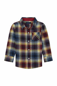 LS PLAID FLANNEL BD