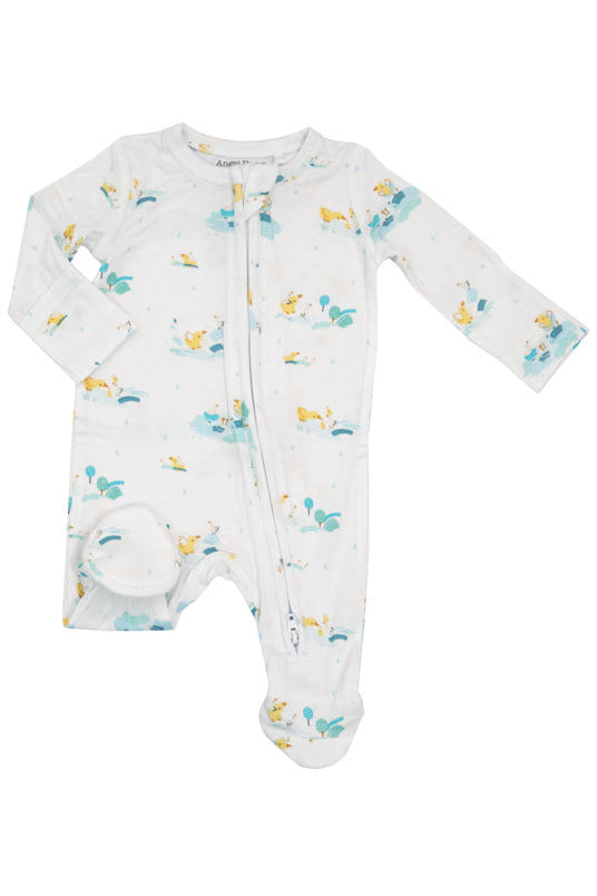 LS DUCKY PUDDLES FOOTIE