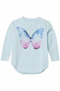 PAINTED BUTTERFLY TEE