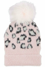 Load image into Gallery viewer, LEOPARD POM HAT
