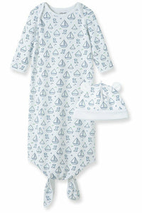 LS BOATING KNOT GOWN W/ HAT
