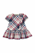 Load image into Gallery viewer, CS SPARKLE PLAID DROPWST DRESS
