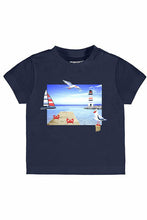 Load image into Gallery viewer, SS EMB DTL NAUTICAL DOCK TEE
