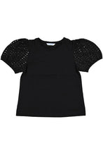 Load image into Gallery viewer, CS EYELET PUFF SLV TOP
