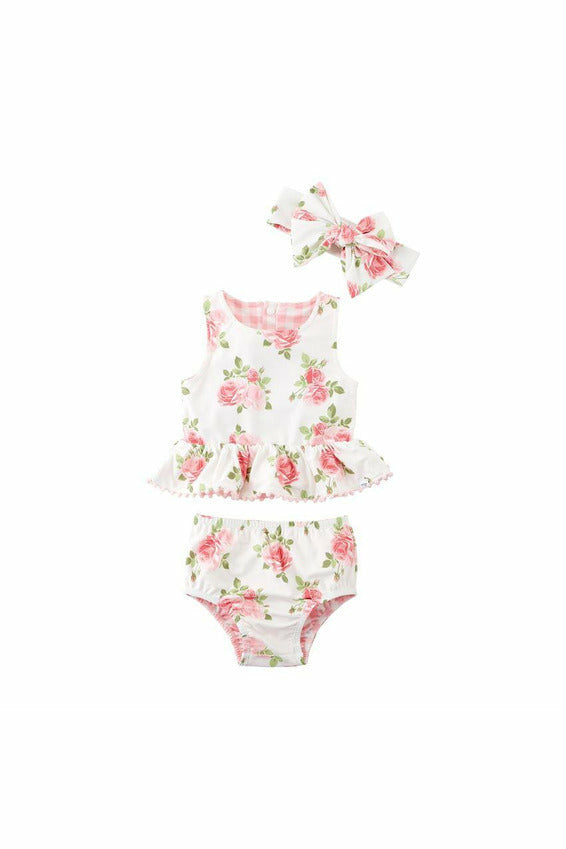 ONE PIECE ROSE REVERSIBLE SUIT