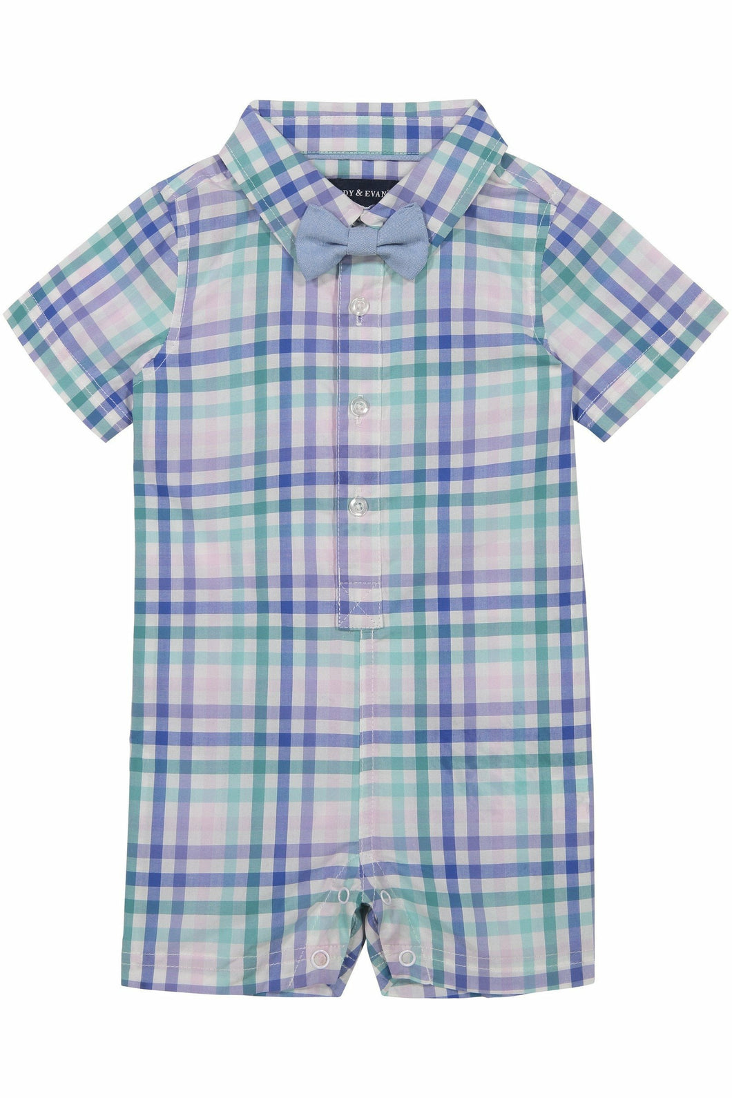 SS PASTEL GINGHAM ROMP