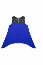 Load image into Gallery viewer, SHARKBITE HEM CHIFFON TANK *ADDITIONAL COLORS AVAILABLE*
